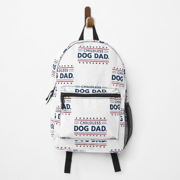Item preview, Childless Dog Dad Patriotic Graphic designed and sold by SoyLamderma.