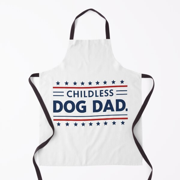 Item preview, Childless Dog Dad Patriotic Graphic designed and sold by SoyLamderma.