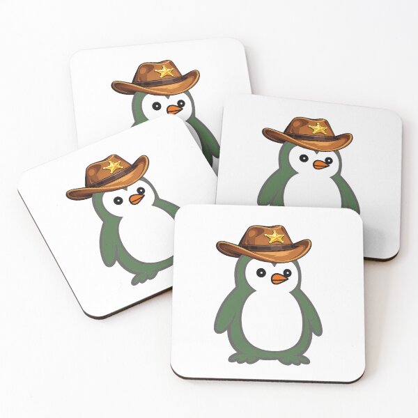 Item preview, Cowboy Sheriff Penguin - Funny Western Pippo designed and sold by Pippo-Penguin.