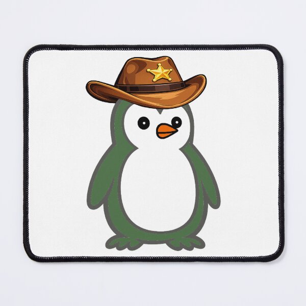 Item preview, Cowboy Sheriff Penguin - Funny Western Pippo designed and sold by Pippo-Penguin.