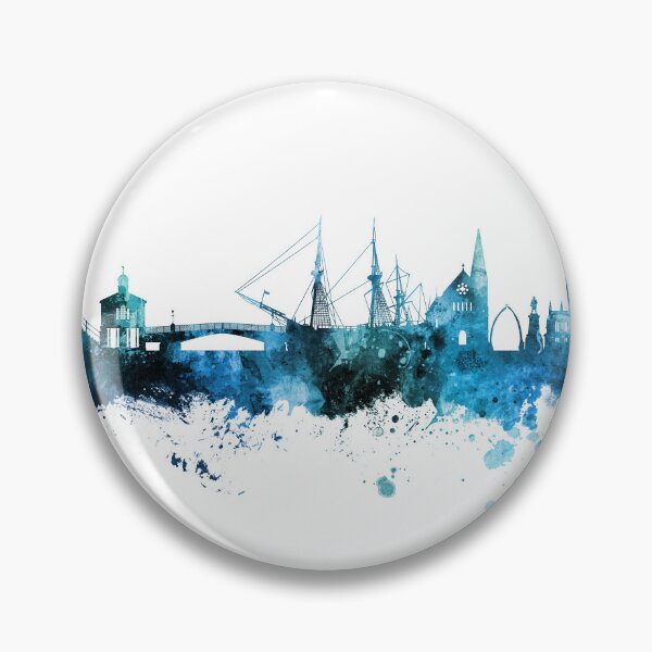 Item preview, Whitby England Skyline designed and sold by ArtPrints.