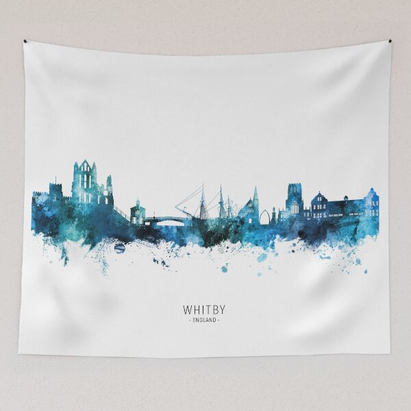 Item preview, Whitby England Skyline designed and sold by ArtPrints.