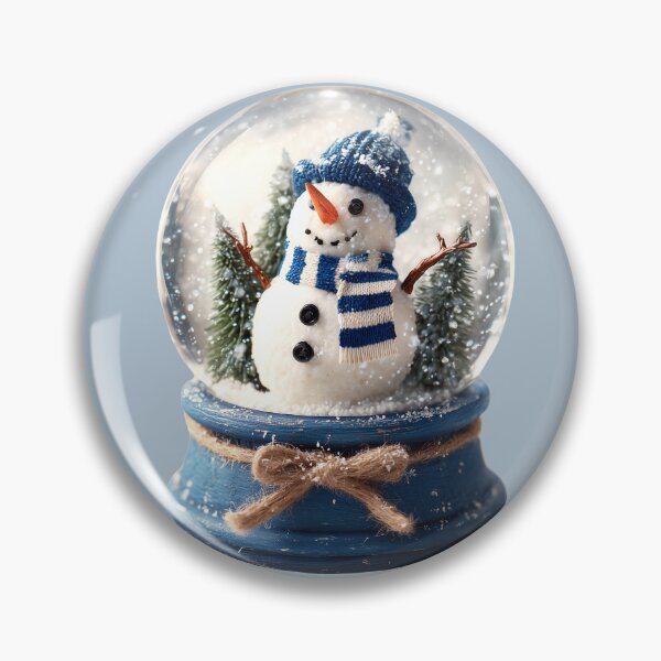Item preview, Cozy Winter Snowman Snow Globe Art designed and sold by colorful-white.