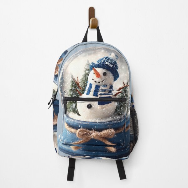 Item preview, Cozy Winter Snowman Snow Globe Art designed and sold by colorful-white.