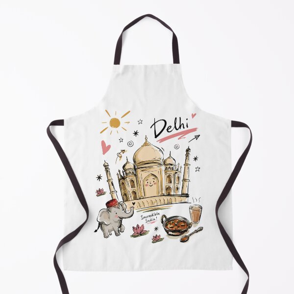 Item preview, Cute Taj Mahal India Doodle Art v2 designed and sold by RamyGallery.