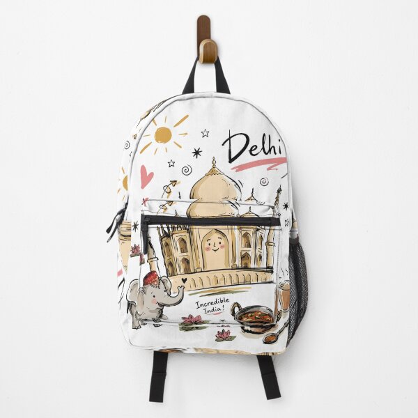 Item preview, Cute Taj Mahal India Doodle Art v2 designed and sold by RamyGallery.