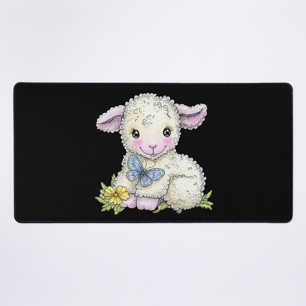Item preview, Cute Lamb with a Butterfly designed and sold by sreabby.