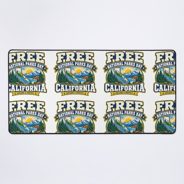 Item preview, Free National Parks Day California Adventur designed and sold by IRON WINGS /USAF.
