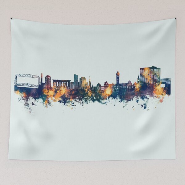 Item preview, Duluth Minnesota Skyline designed and sold by ArtPrints.