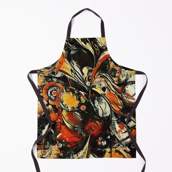 Item preview, Abstract Mechanical Circles in Red, Orange and Black designed and sold by Absractshop4942.