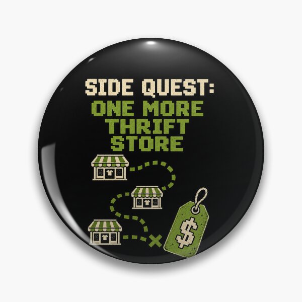 Item preview, Side Quest One More Thrift Store Thrifting Adventure designed and sold by elderberry.