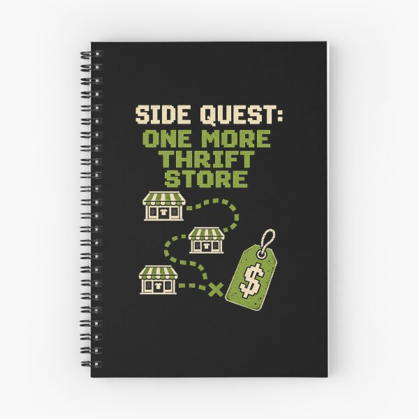 Item preview, Side Quest One More Thrift Store Thrifting Adventure designed and sold by elderberry.