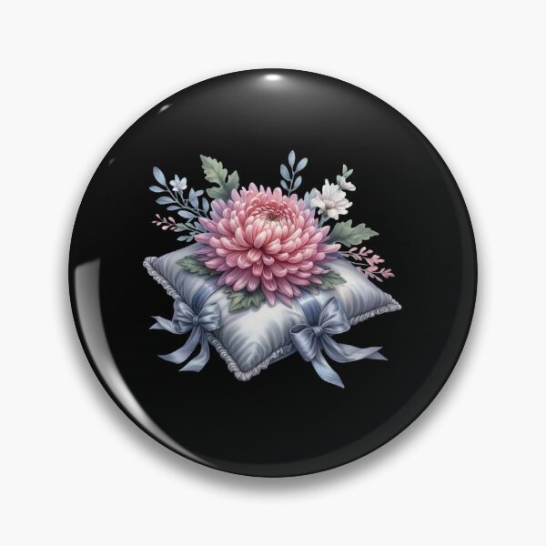 Item preview, Floral Arrangement on Satin Cushion designed and sold by sreabby.