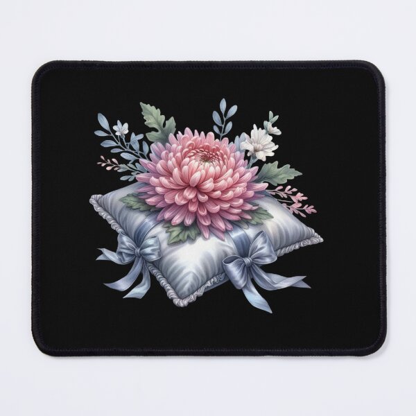 Item preview, Floral Arrangement on Satin Cushion designed and sold by sreabby.