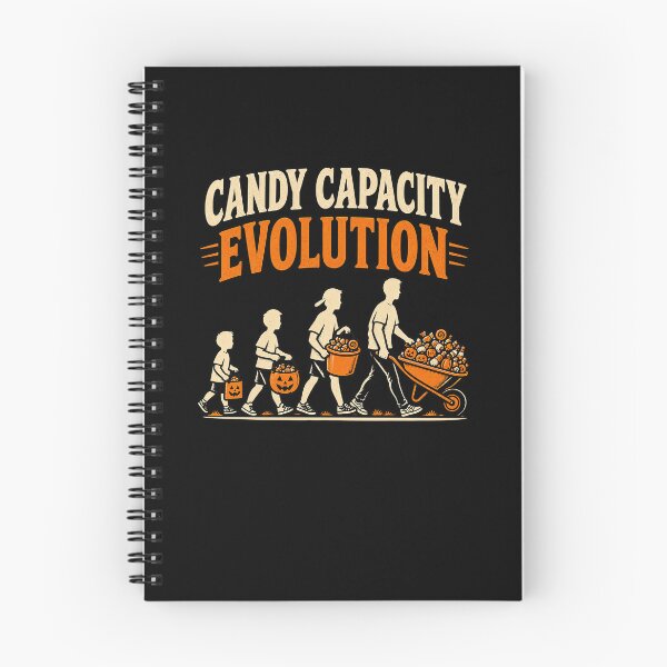 Item preview, Funny Candy Capacity Evolution Funny Halloween Art designed and sold by elderberry.