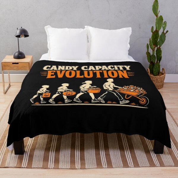 Item preview, Funny Candy Capacity Evolution Funny Halloween Art designed and sold by elderberry.
