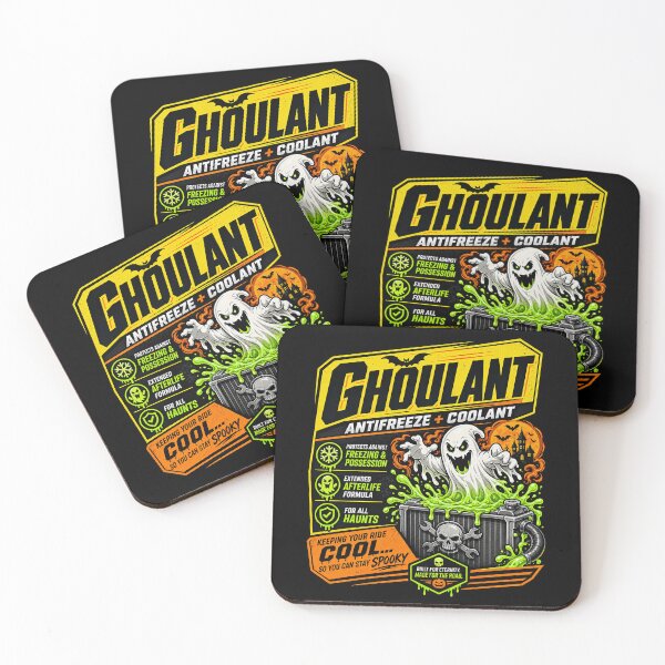 Item preview, Funny Ghoulant Antifreeze Coolant Ghost Halloween Mechanic Costume Art designed and sold by elderberry.