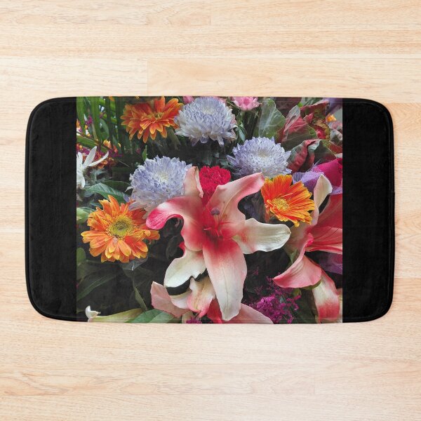 Item preview, Colorful Floral Bouquet – Lilies, Daisies, and Chrysanthemums Photography designed and sold by pbchan.