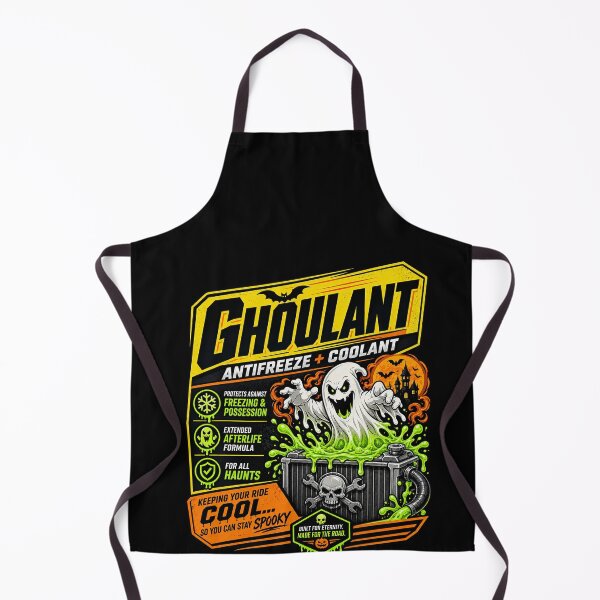 Item preview, Funny Ghoulant Antifreeze Coolant Ghost Halloween Mechanic Costume Art designed and sold by elderberry.