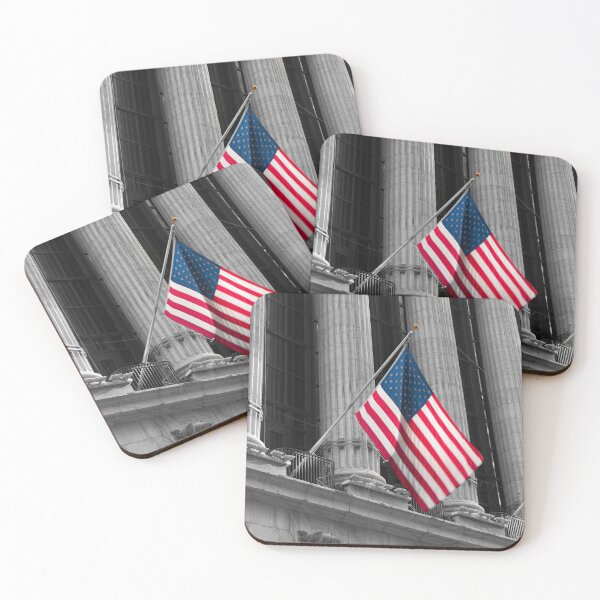 Item preview, USA flag posted on New York designed and sold by assaf.