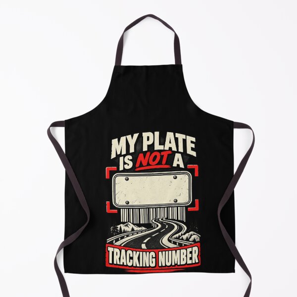 Item preview, License Plate Privacy My Plate Is Not A Tracking Number designed and sold by elderberry.