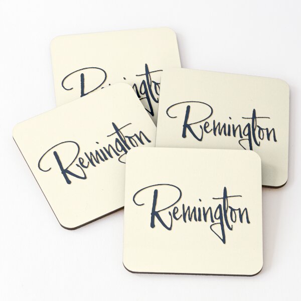 Item preview, REMINGTON personalized type design designed and sold by CharlottePlaceArt.