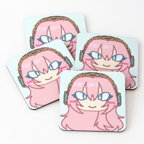 Item preview, Megurine Luka pixel chibi designed and sold by Anwatl.