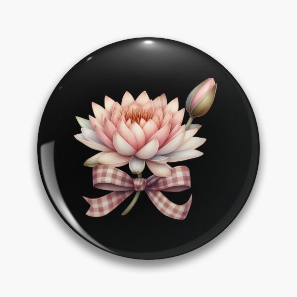 Item preview, Chrysanthemum with Gingham Bow designed and sold by sreabby.