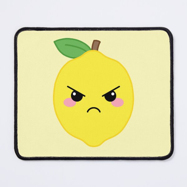 Item preview, Grumpy Angry Lemon designed and sold by SlimyFish.
