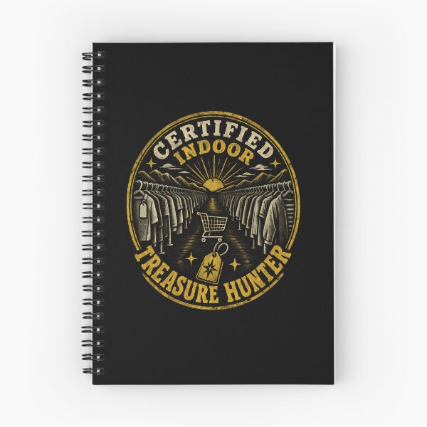 Item preview, Indoor Treasure Hunter Thrift Shopping Badge designed and sold by elderberry.