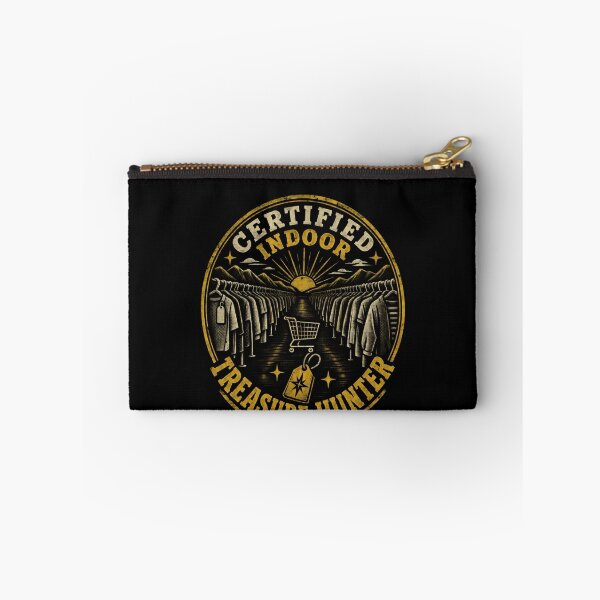 Item preview, Indoor Treasure Hunter Thrift Shopping Badge designed and sold by elderberry.
