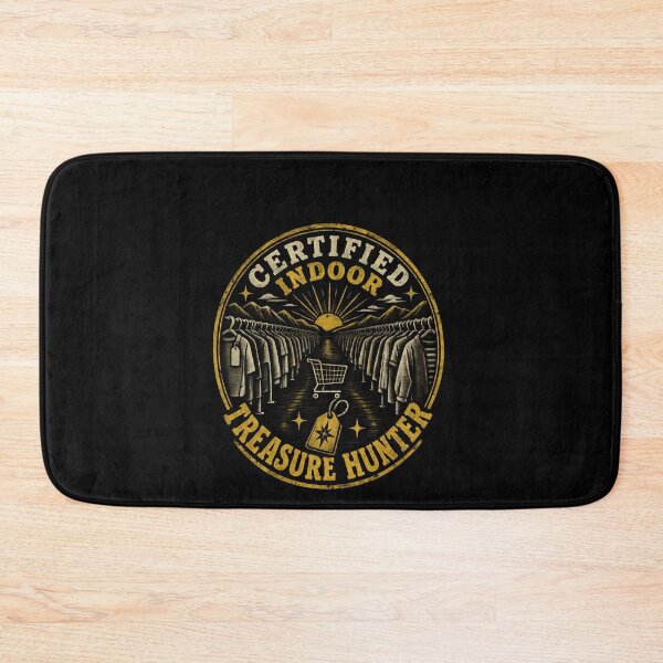 Item preview, Indoor Treasure Hunter Thrift Shopping Badge designed and sold by elderberry.
