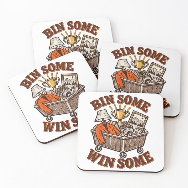 Item preview, Funny Bin Some Win Some Thrift Humor Art designed and sold by elderberry.
