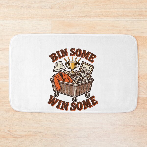 Item preview, Funny Bin Some Win Some Thrift Humor Art designed and sold by elderberry.