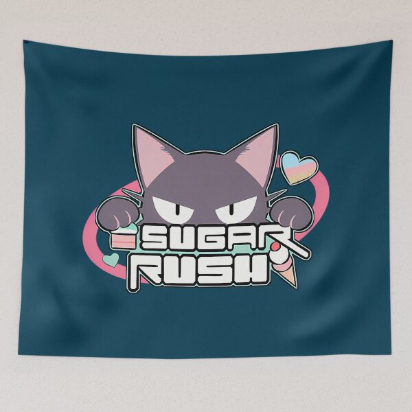 Item preview, After School Sweets Club (Blue Archive) Sugar Rush Logo designed and sold by VictoriaHar.