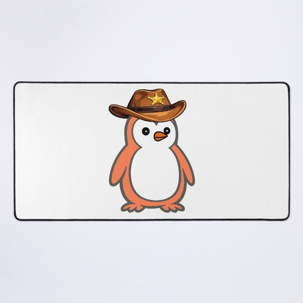 Item preview, Cowboy Sheriff Penguin - Funny Western Pippo designed and sold by Pippo-Penguin.