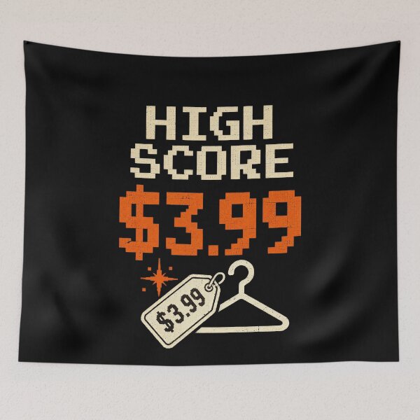 Item preview, Funny High Score Thrift Bargain Price Humor Art designed and sold by elderberry.