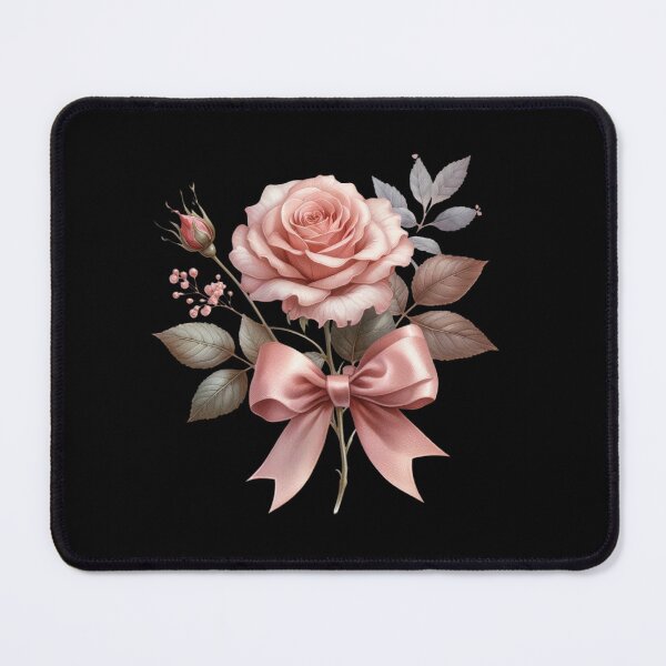 Item preview, Elegantly Tied Pink Rose Bouquet designed and sold by sreabby.