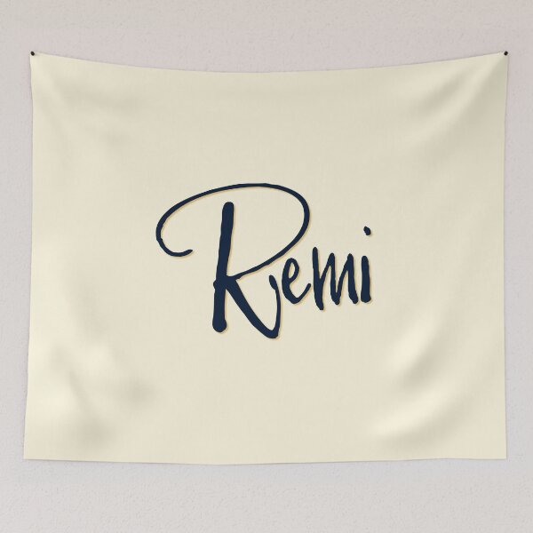 Item preview, REMI personalized type design designed and sold by CharlottePlaceArt.