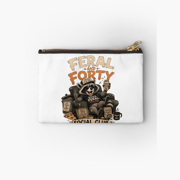 Item preview, Feral and Forty Social Club  designed and sold by TheEndDesign.