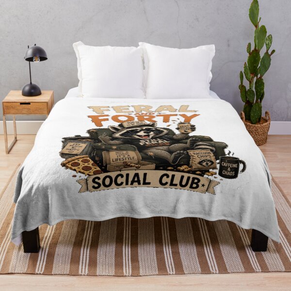 Item preview, Feral and Forty Social Club designed and sold by TheEndDesign.