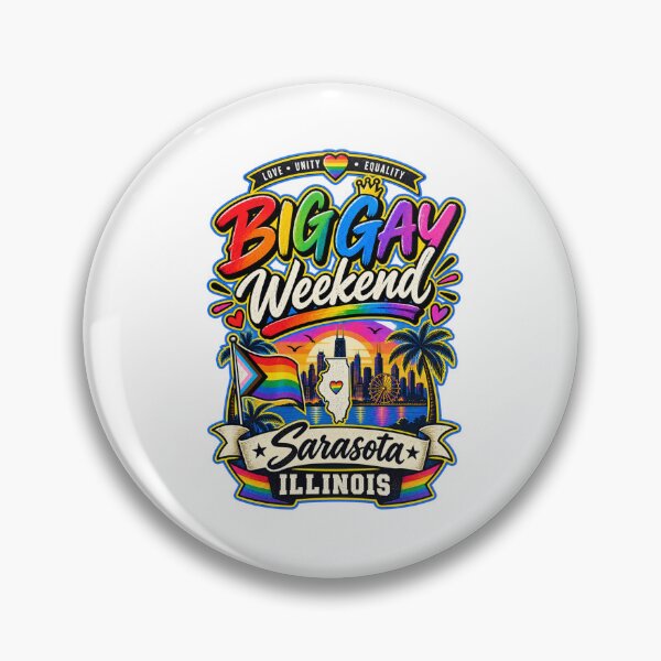 Item preview, Big Gay Weekend Sarasota Illinois Festival designed and sold by IRON WINGS /USAF.