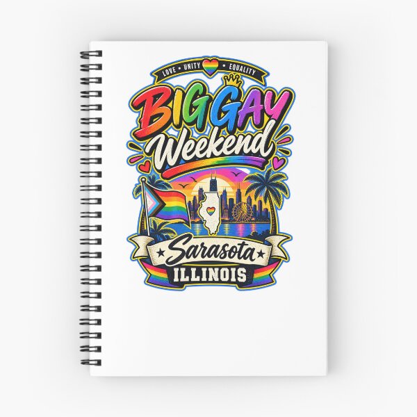 Item preview, Big Gay Weekend Sarasota Illinois Festival designed and sold by IRON WINGS /USAF.