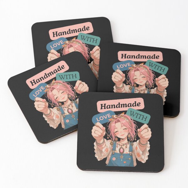 Item preview, Handmade with Love — Cute Jewelry Crafter designed and sold by tellia-kallisto.