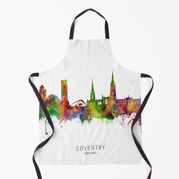 Item preview, Coventry England Skyline designed and sold by ArtPrints.
