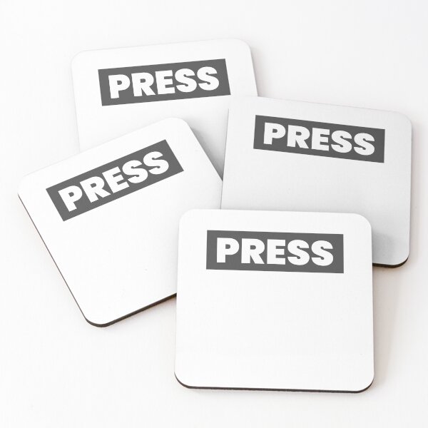 Item preview, Press Design Saying "PRESS" Media News Journalists PRESS designed and sold by farhanhafeez.