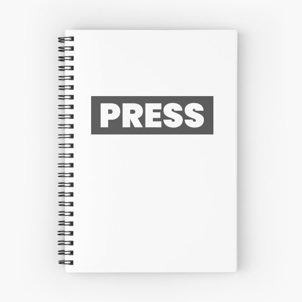 Item preview, Press Design Saying "PRESS" Media News Journalists PRESS designed and sold by farhanhafeez.
