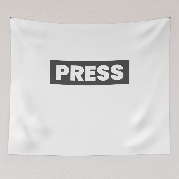 Item preview, Press Design Saying "PRESS" Media News Journalists PRESS designed and sold by farhanhafeez.