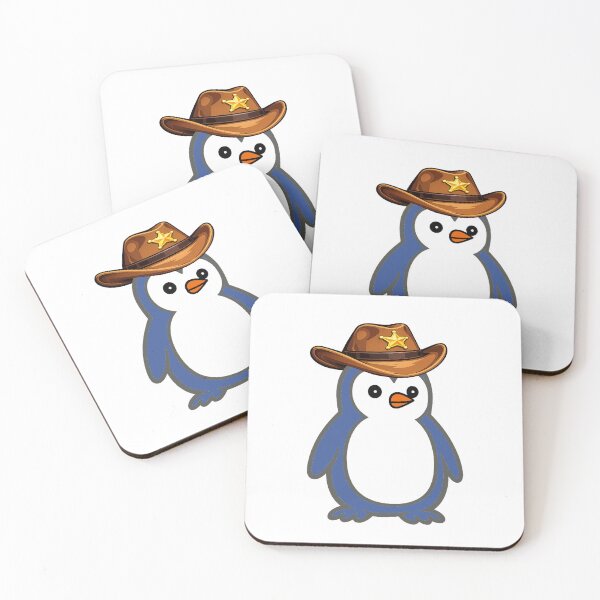 Item preview, Cowboy Sheriff Penguin - Funny Western Pippo designed and sold by Pippo-Penguin.
