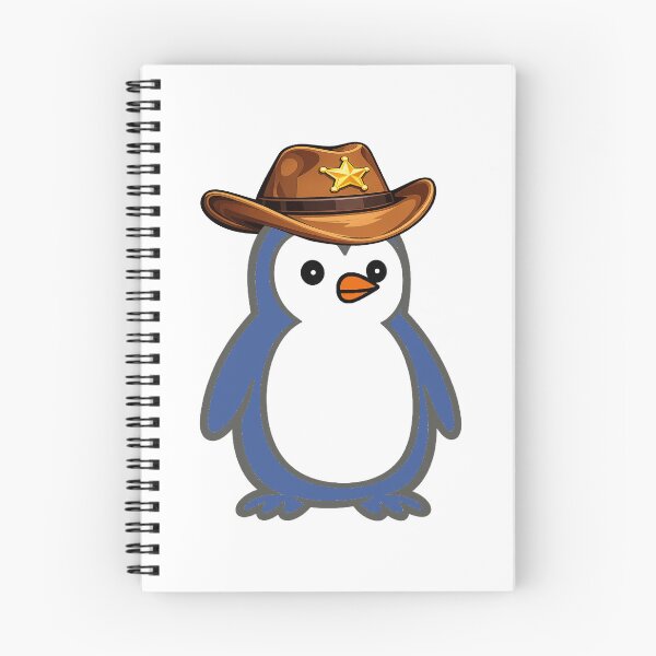Item preview, Cowboy Sheriff Penguin - Funny Western Pippo designed and sold by Pippo-Penguin.